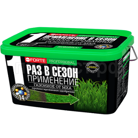 Бона Форте Газонное с защитой от МХА пролонг 3л ВЕДРО 4шт