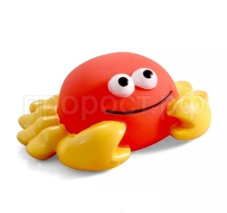 Игрушка для собак Крабик из винила 15*9*6см ИШ58