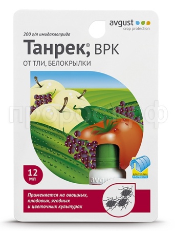 Танрек ОТ ТЛИ 12мл флакон 80шт Август