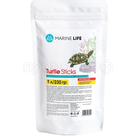 Корм для черепах Marine Life Turtle Sticks 1л/230г/