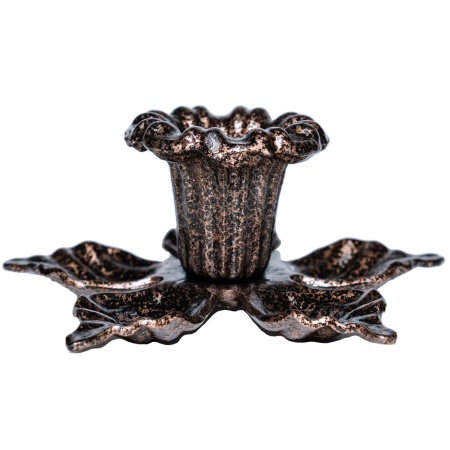 ДЕКОР Подсвечник Цветок антик золото РЗДИ/1шт ДЕКОР Подсвечник Цветок антик золото РЗДИ/1шт