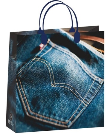 Пакет подарочный 30*30 с заплаткой ВАМ193 мягкий пластик