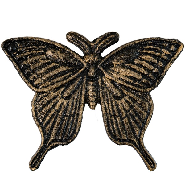 Стикер садовый РЗДИ БАБОЧКА бронза/1шт