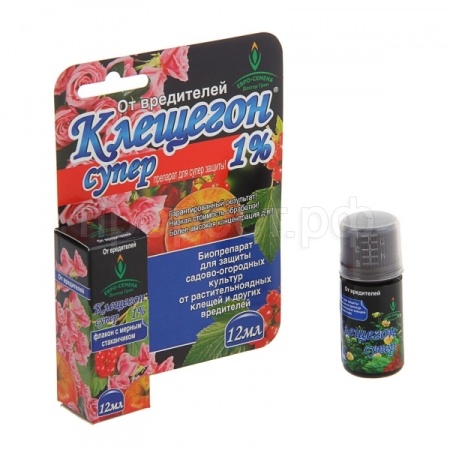 Инсектицид Клещегон Супер 12мл 150шт Доктор Грин