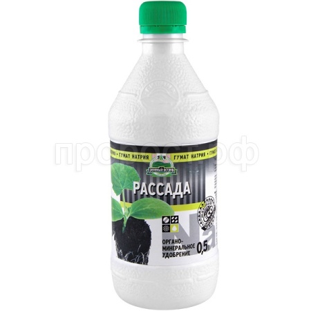 Зеленый Остров Гумат натрия 500мл Рассада 12шт