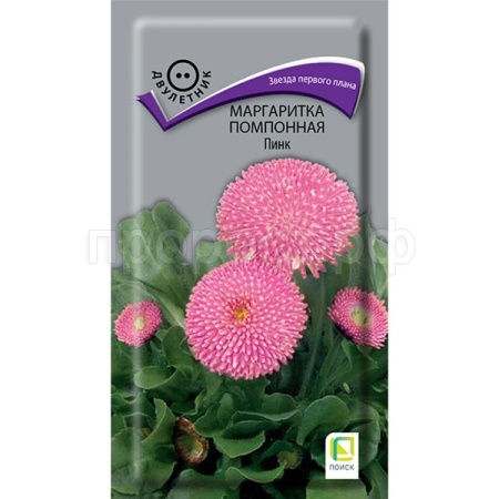 Поиск Маргаритка помпонная Пинк 0,05г