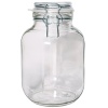 Банка стеклянная 1500мл БУГЕЛЬНЫЙ ЗАМОК с крышкой /90шт/ОП