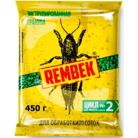 Медведка Рембэк 450г Экструдированная гранула 15шт
