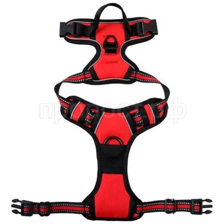 Шлейка S 4-7,5кг ш.35-50 гр.35-65 Ш-9 красный