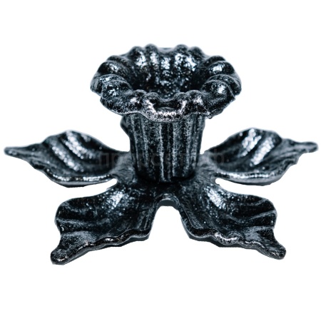 ДЕКОР Подсвечник Цветок антик серебро РЗДИ/1шт ДЕКОР Подсвечник Цветок антик серебро РЗДИ/1шт