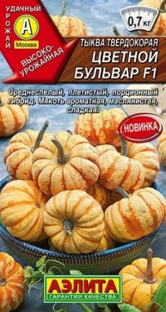 Аэлита Тыква твердокорая Цветной бульвар F1 5шт 