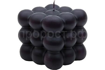 Свеча Неокуб 60*60мм черный 105757 /16шт/Волшебная страна Свеча Неокуб 60*60мм черный 105757 /16шт/Волшебная страна